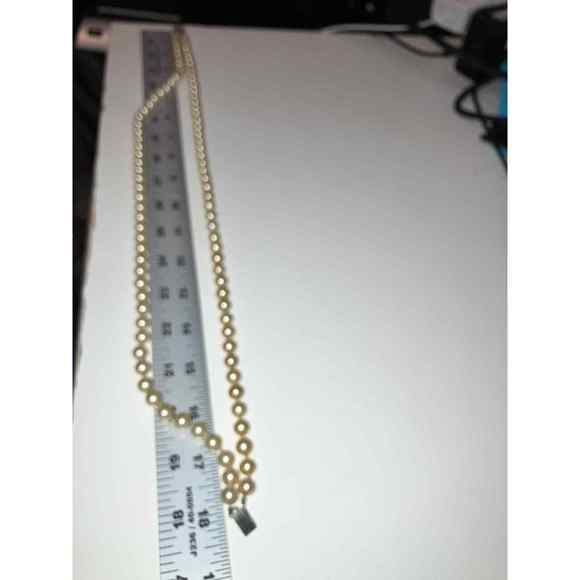 Double Strands of Faux Pearl Off White Necklace Vintage! - Picture 9 of 9